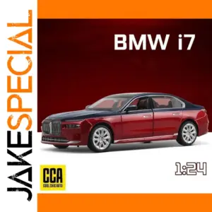 1:24 BMW I7 G70 M70L Alloy Diecast Car Model