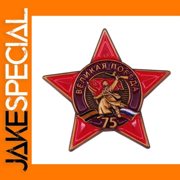 Immortal Regiment Enamel Pin Medal Accessory