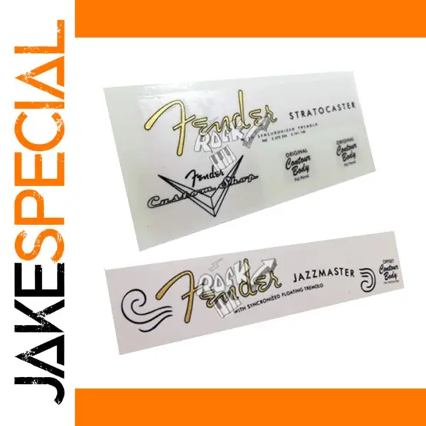 Custom Decal Sticker for Guitar Peghead