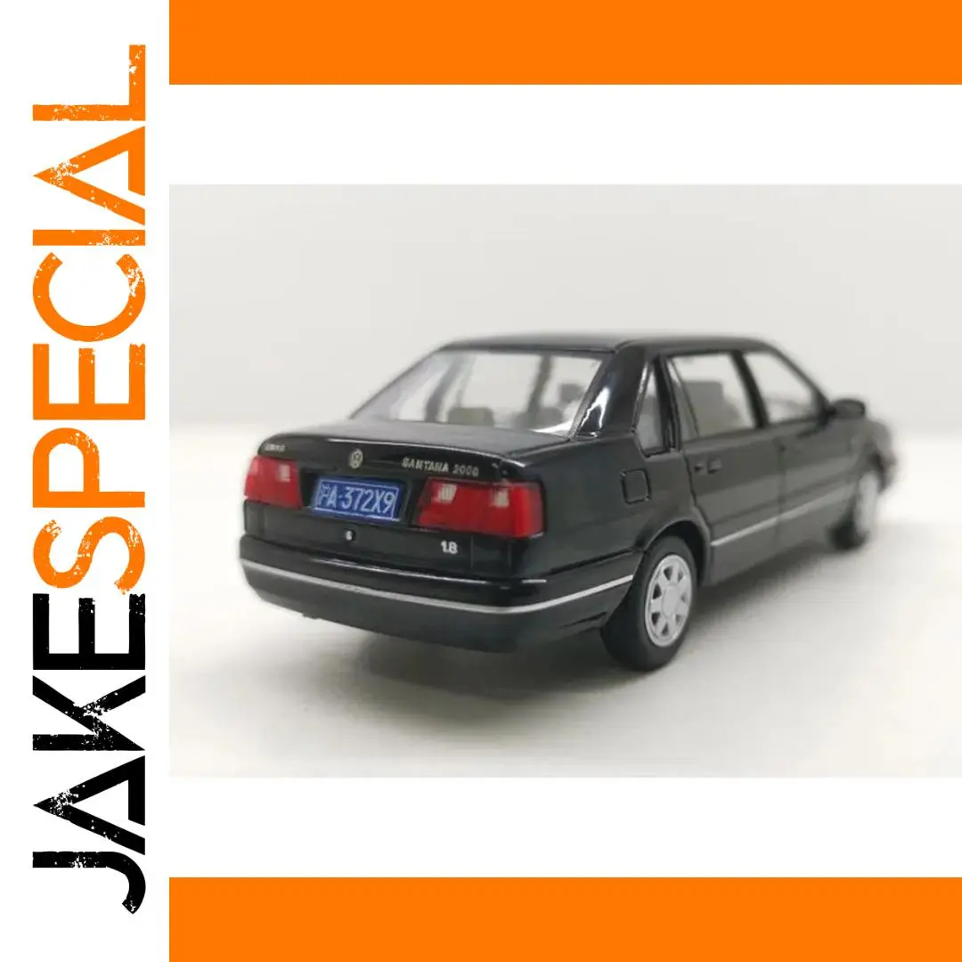 Retro White Shanghai Santana 2000 Model 1:43 1 Retro White Shanghai Santana 2000 Model 1:43