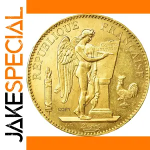France 1899 100 Francs Gold Replica Coin
