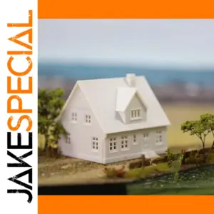 N Scale Model Railway White House Kit 1:160