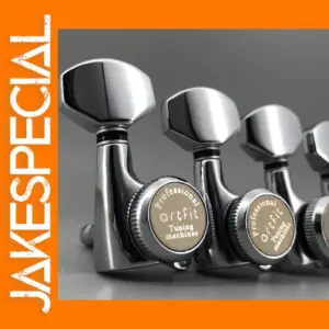 Deluxe Locking Guitar Tuners SG Series Chrome