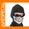1/6 Scale Black Skull Mask for Action Figures