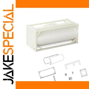 1 Unit HO Scale 1:87 Disassembled Tanktainer