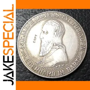 Tübingen University 5 Reichsmark Replica Coin