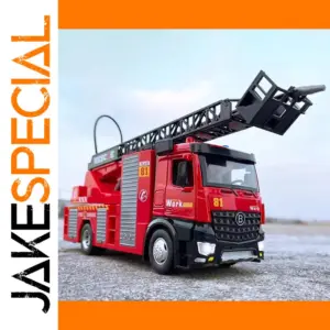 1:18 Scale Red Fire Truck Model Toy