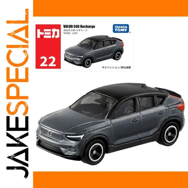 Takara Tomy 1/63 Volvo C40 Recharge Diecast Car