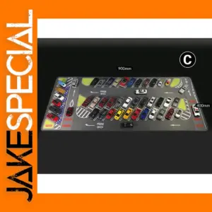 1:64 Scale Parking Lot Mat for Toy Cars