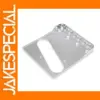 Vintage Chrome Gold Bridge Plate for Tele Guitar