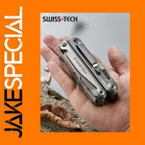 SWISS TECH 18-in-1 Multitool Folding Pliers