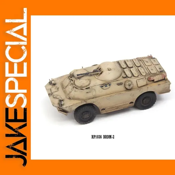 1/72 BRDM-2 Armored Reconnaissance Vehicle Model