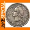 1937 Dominican Republic Silver Replica Item