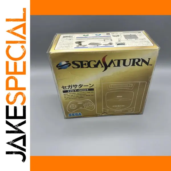 Transparent Box Only - For SEGA Saturn Game Packaging