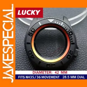 42mm Stainless Steel Watch Case for NH35/NH36