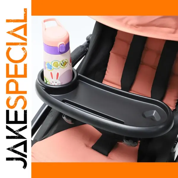 3-in-1 Universal Stroller Tray with Cup Holder