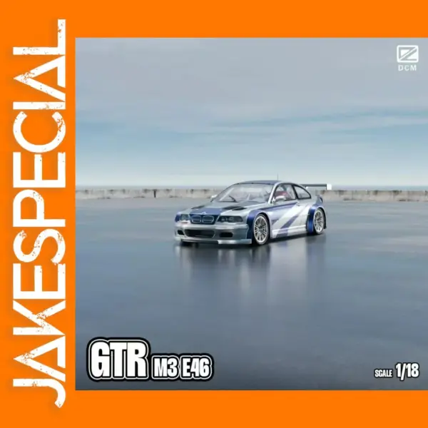 BMW M3 GTR E46 Alloy Model 1:18 Scale