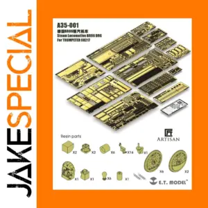 1/35 A35-001 BR86 Steam Locomotive Detail Set