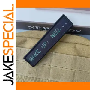 Wake Up Neo Tactical Badge Hook & Loop Patch