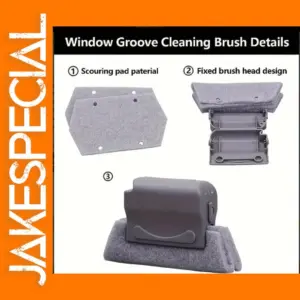 Window Groove Cleaning Brush for Effective Scrubbing