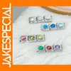12 Birthstone Charms for 9mm Bracelet