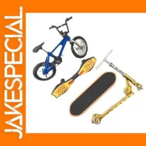 Mini Finger Skateboard and Bike Set