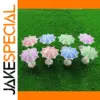 16pcs Model Railway Sun Umbrella Set
