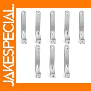 8-Piece Stainless Steel Mini Pry Bar Set