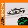 POPshine 1:64 Night Light Diecast Car Model