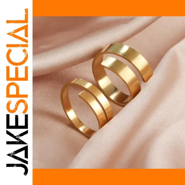 Minimalist Stainless Steel Women's Rings Collection