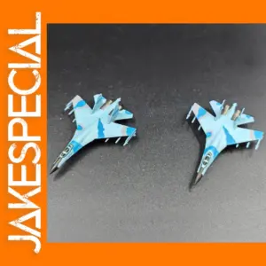 2PCS Su-35 Resin Model Fighter Jet Set