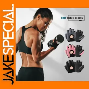Breathable Women's Cycling Half Finger Gloves
