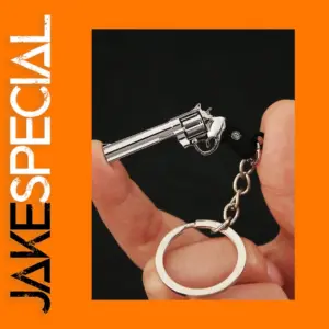 PUBG Mini Gun Metal Keychain Accessory
