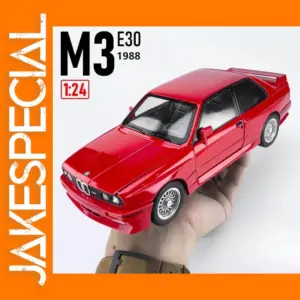 1:24 BMW M3 E30 Metal Diecast Car Model