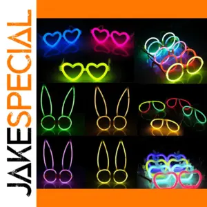 Fluorescent Party Glasses Set of 20