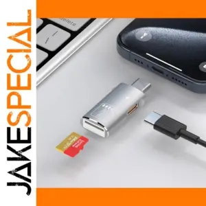 Type C 3.1 Micro SD TF Card Reader for iPhone 15 & Huawei