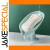Leaf Shaped Soap Holder for Bathroom Use