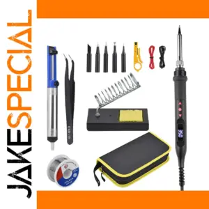 JCD 80W Digital Soldering Iron Kit with LCD Display