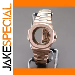 Rose Gold Men's Watch Case for Seiko NH34-38