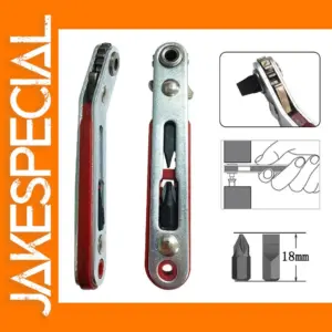 Bidirectional Ratchet Screwdriver for Tight Spaces