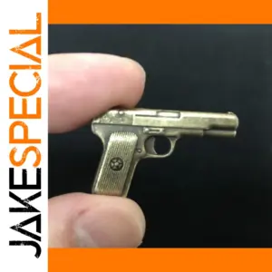 1/6 Scale Alloy Military Pistol Model Toy