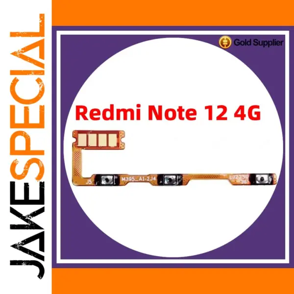 Xiaomi Redmi Note 12 Power Button & Volume Flex Cable Replacement