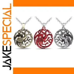 Fire and Blood House of Dragon Necklace