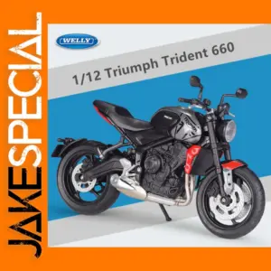 1:12 Triumph Trident 660 Diecast Motorcycle Model