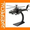 1:32 Alloy Apache Helicopter Model Display