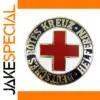 German Third Reich Red Cross Enamel Pin Badge