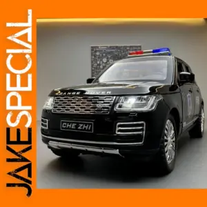 1:24 Land Rover Police Car Diecast Model Toy