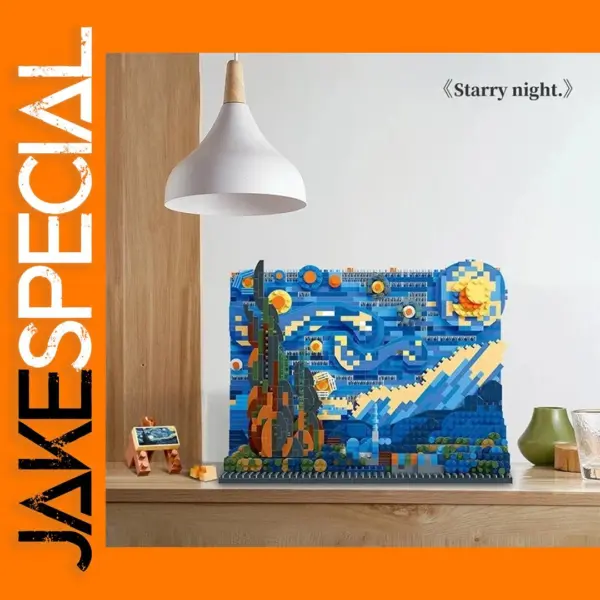 Van Gogh Starry Night Building Kit