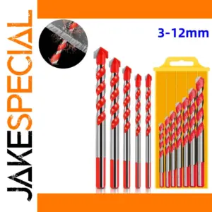 7-Piece Tungsten Carbide Drill Bit Set