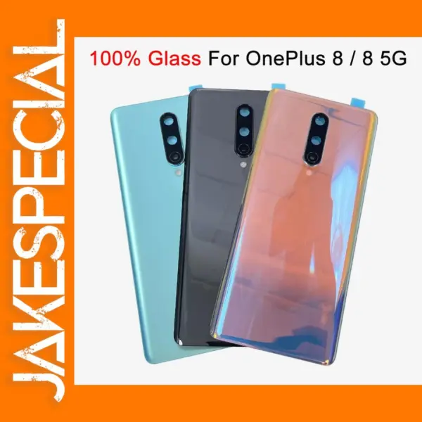 OnePlus 8 Back Glass Cover Replacement